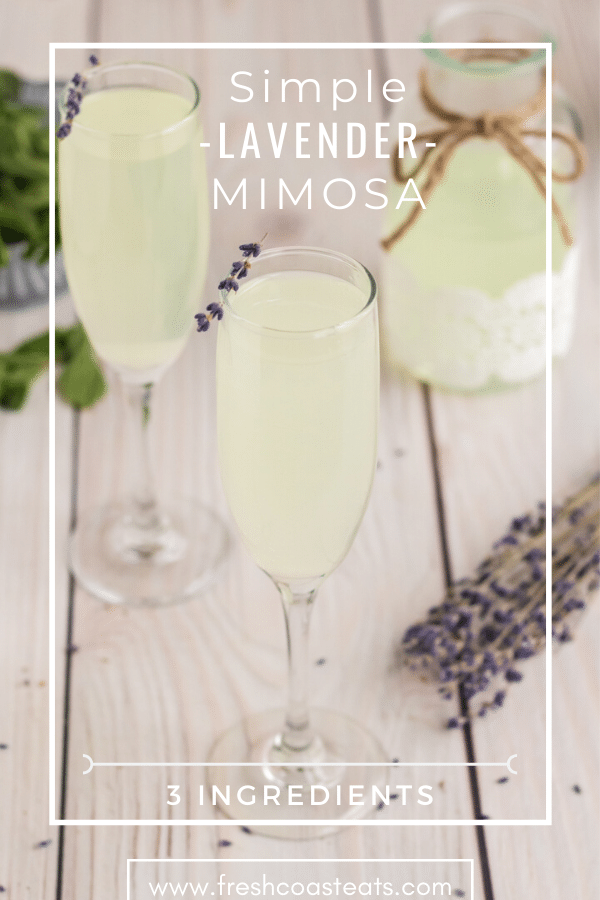 Lavender Mimosa Recipe  a mimosa recipe for a pitcher!