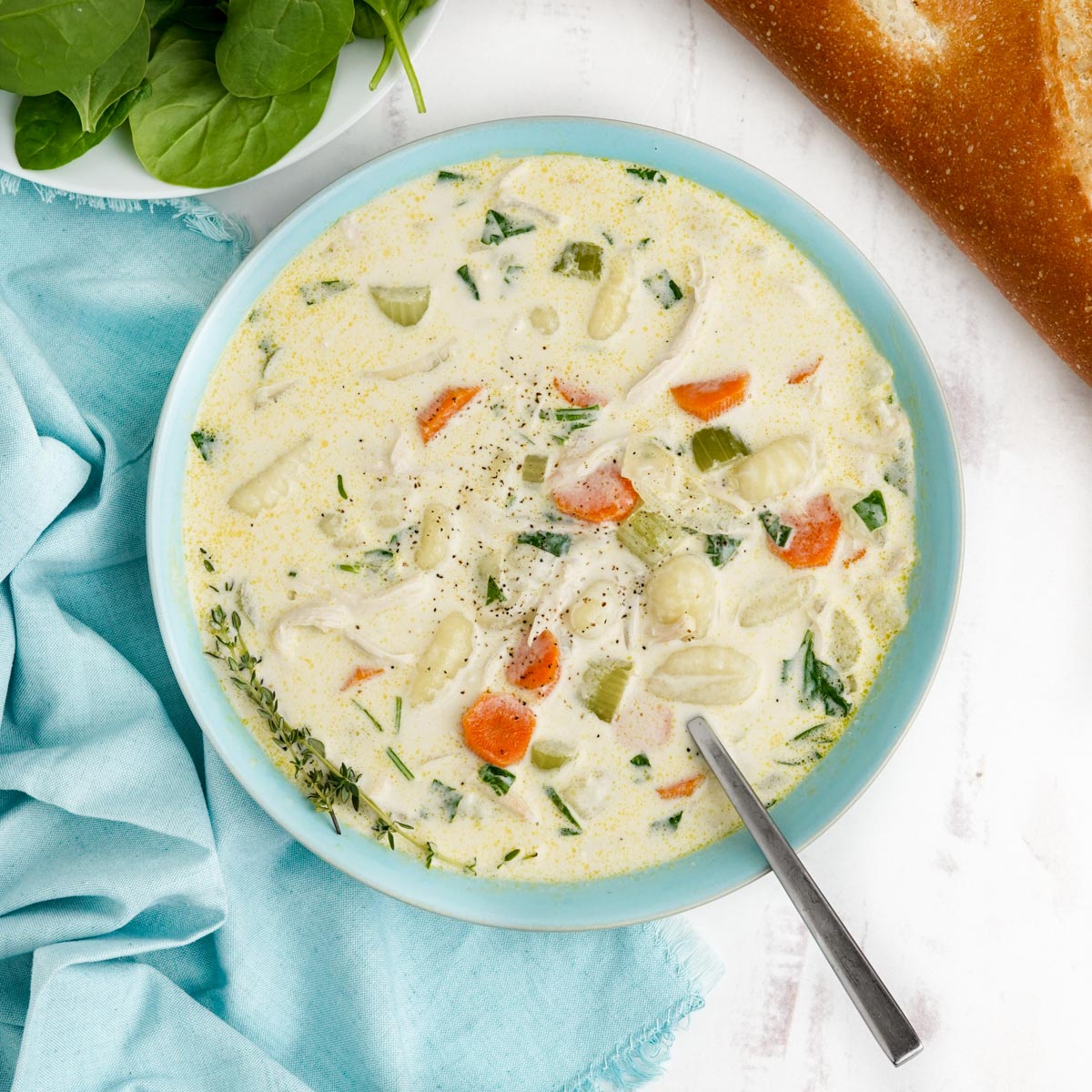 Instant Pot Chicken Gnocchi Soup-image