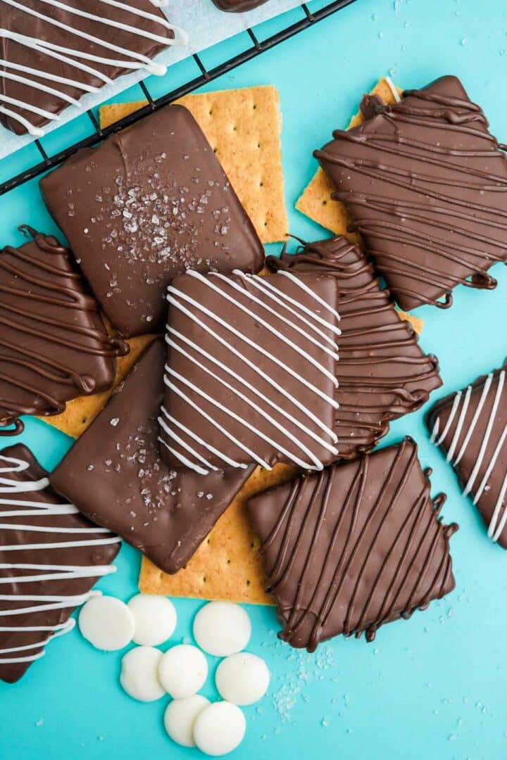 Chocolate Covered Graham Crackers Fresh Coast Eats