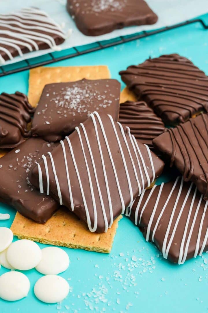 Chocolate Covered Graham Crackers Fresh Coast Eats