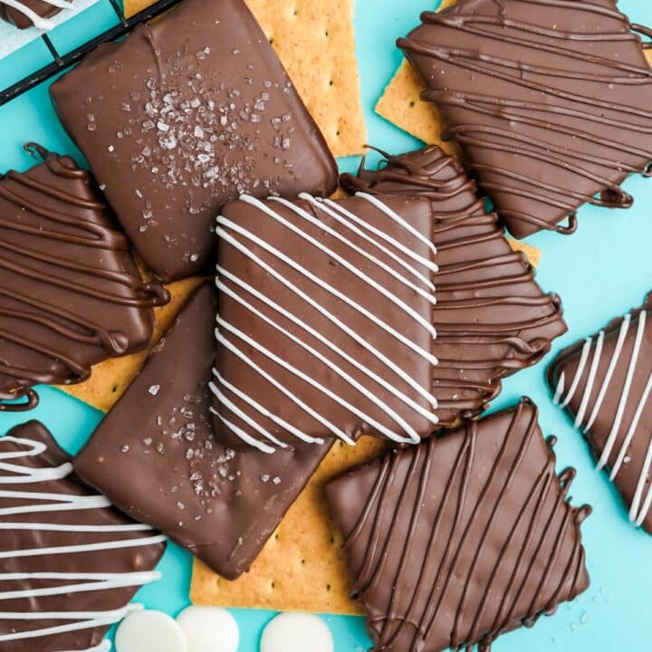 Chocolate covered graham crackers fresh coast eats