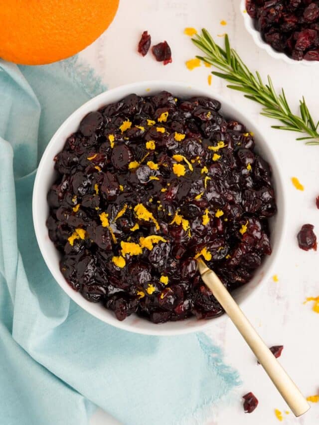 Cranberry Sauce from Dried Cranberries Fresh Coast Eats