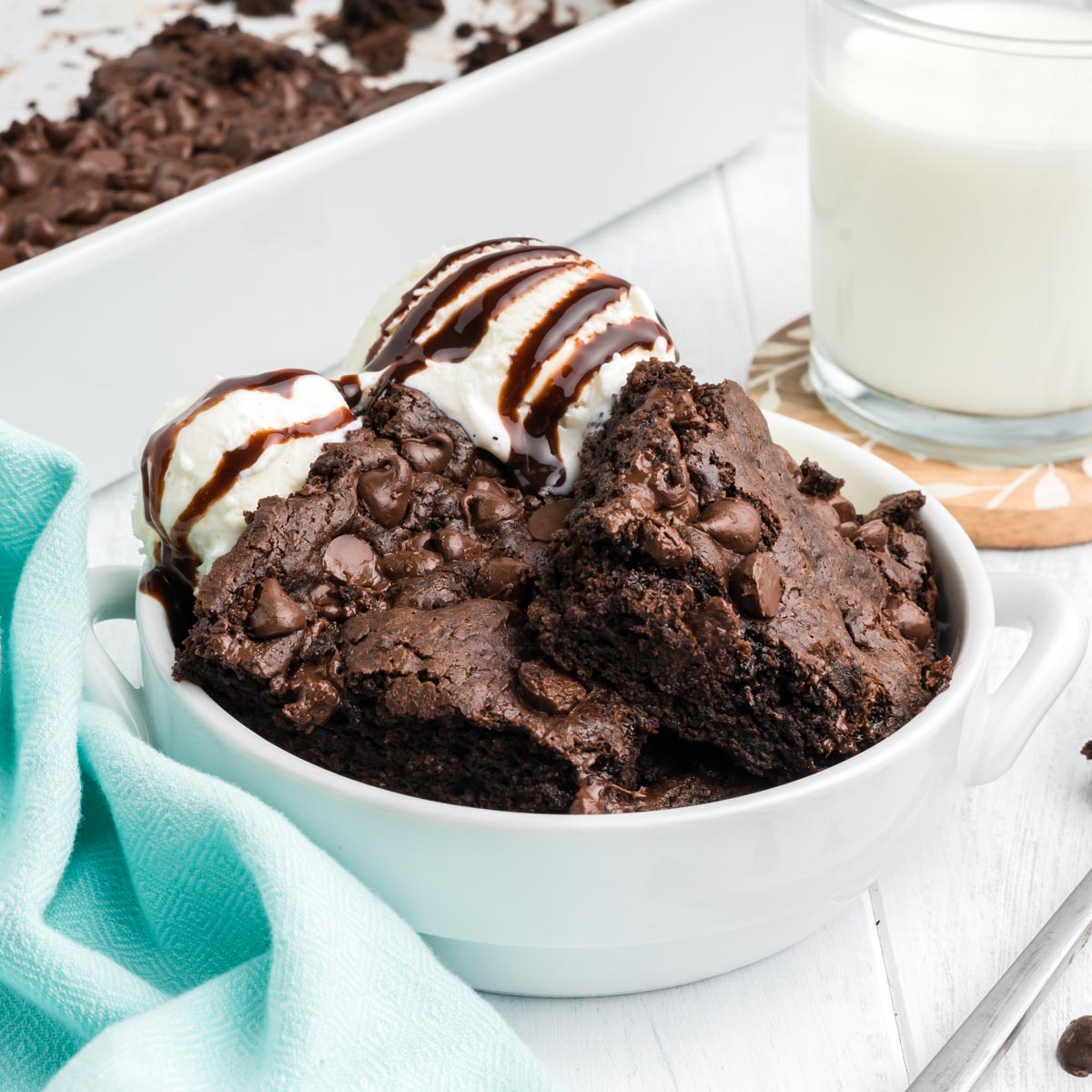 Easy Chocolate Dump Cake - Fresh Coast Eats