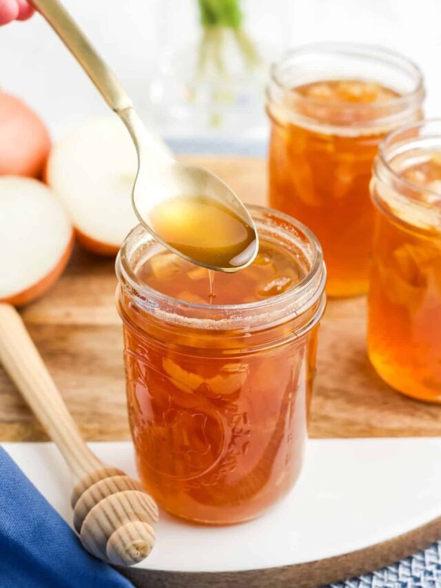 Honey Onion Cough Syrup