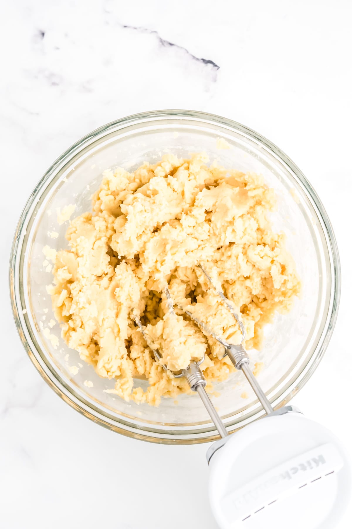 The dry and wet ingredients combined.